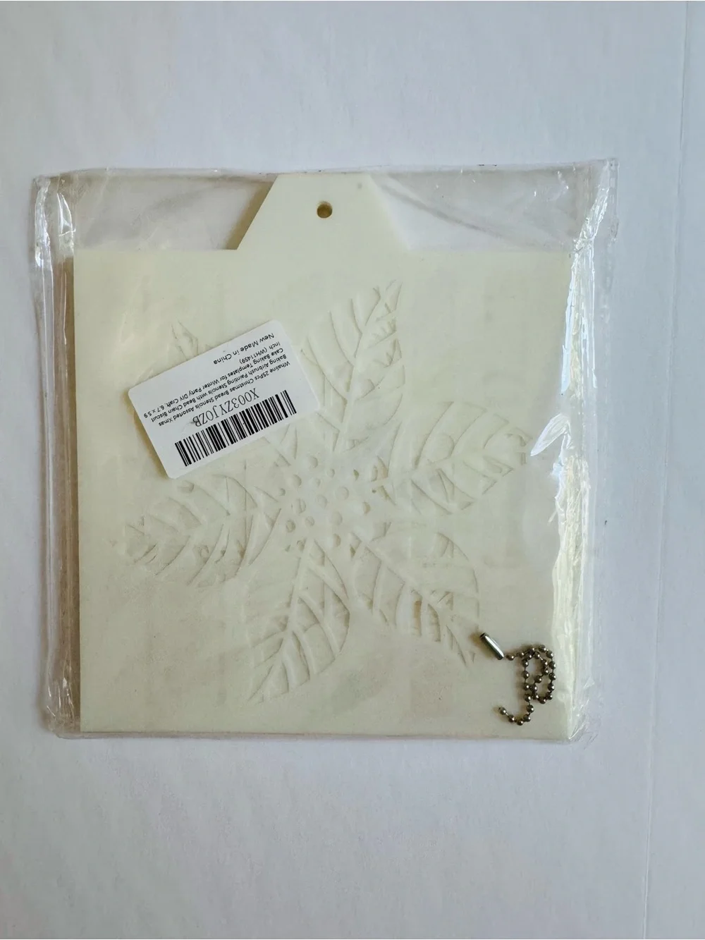 Whaline 25pc Christmas Bread Cake Stencils Reusable Holiday Baking Craft Set NWT
